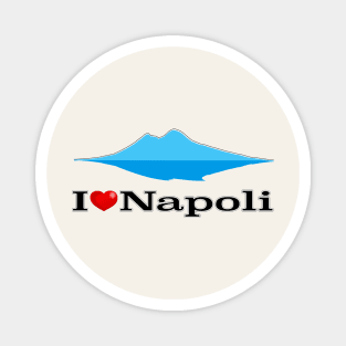 I Love Napoli - Vesuvio Magnet